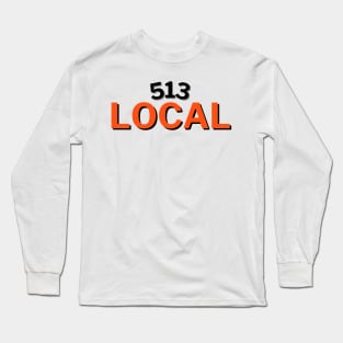 513 Local Cincinnati Bengals Long Sleeve T-Shirt